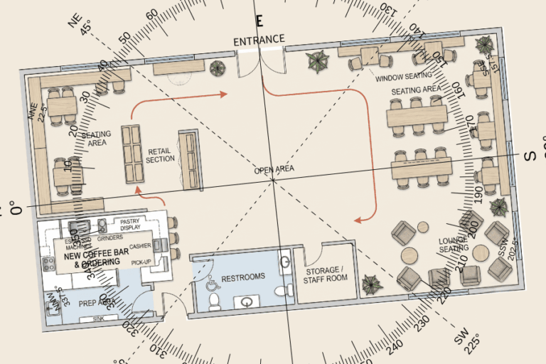 Cafe Floor Plan