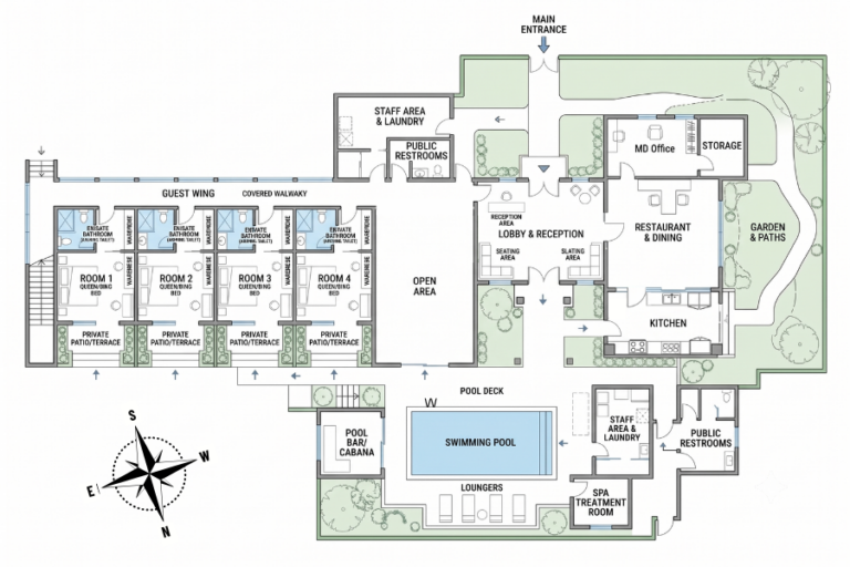 Hotel Floor Plan