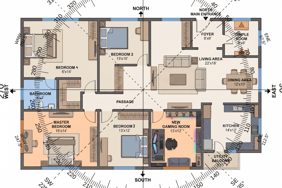 Flat Floor Plan