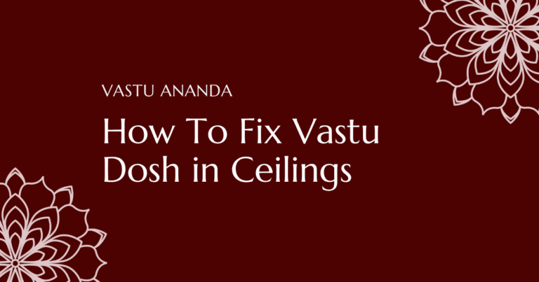 Ceiling Beam Vastu Tips Featured