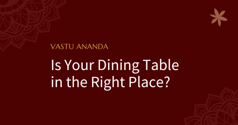 Dining Table Vastu Featured Image