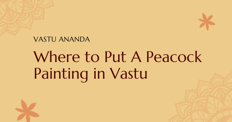 Peacock Painting In Vastu Featured Image