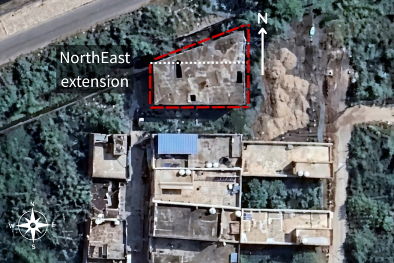 Satellite Map of North-East Extension
