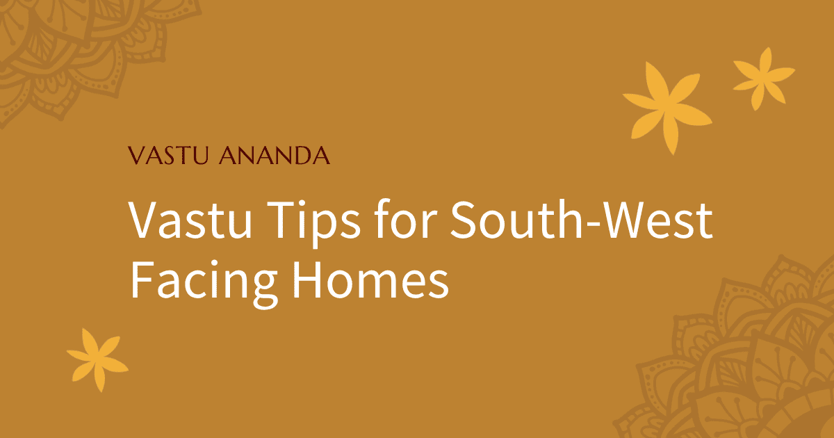 South West Facing Home Featured Image