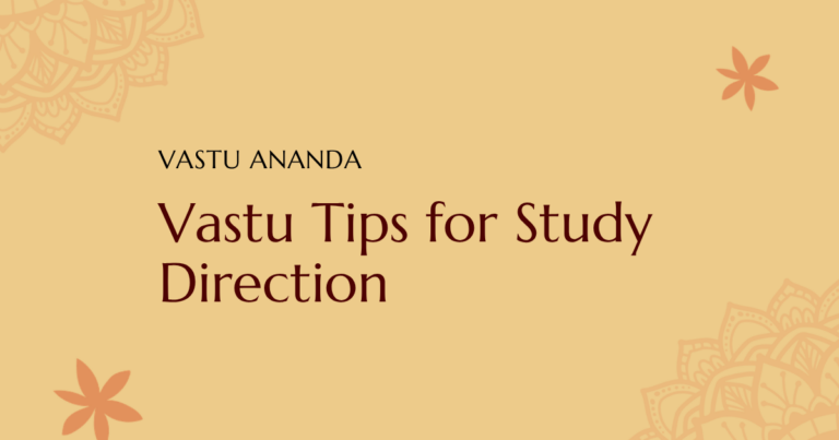 Study Direction Vastu Featured Image