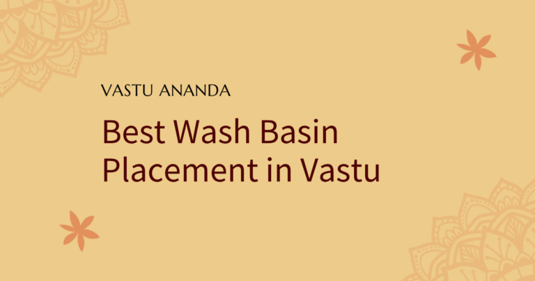 Wash Basin Vastu Featured Image
