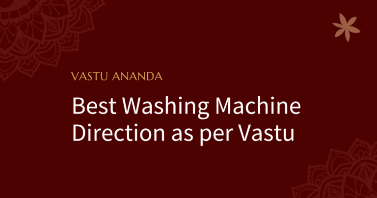 Washing Machine Vastu Featured Image